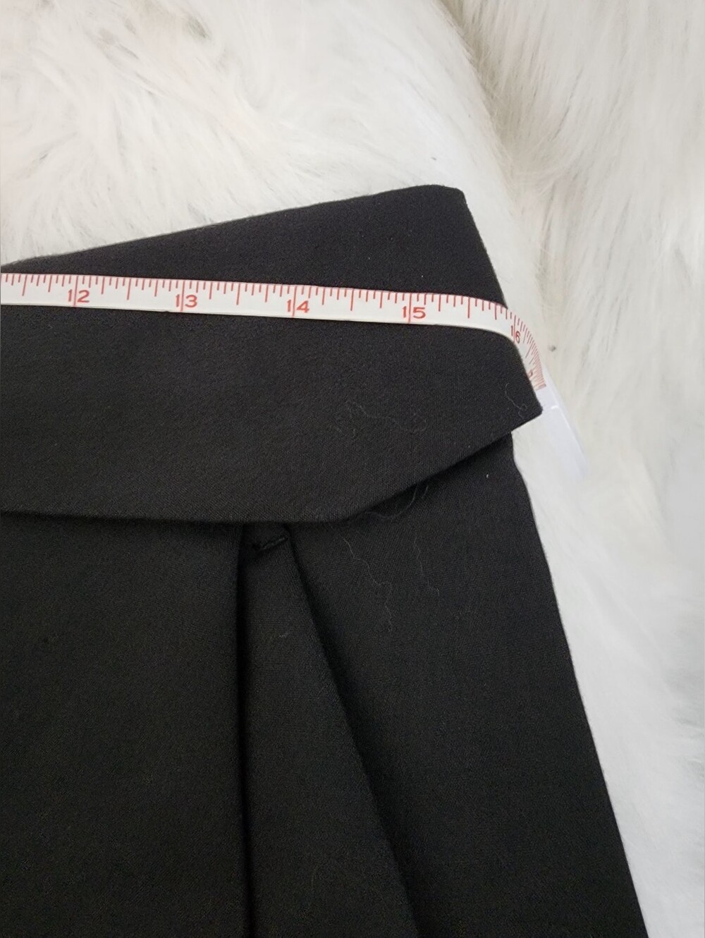 Zara Basic Origami Skort, Size Small, Black - Picture 9 of 9